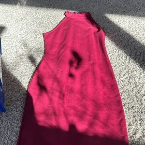 Rolla Coster Backless Burgundy Dress